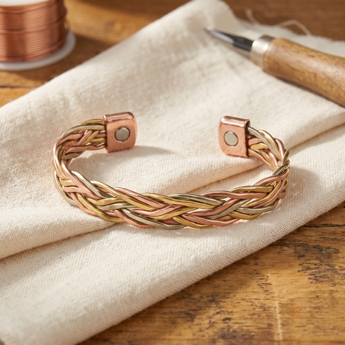 Bracelet en cuivre Marécage