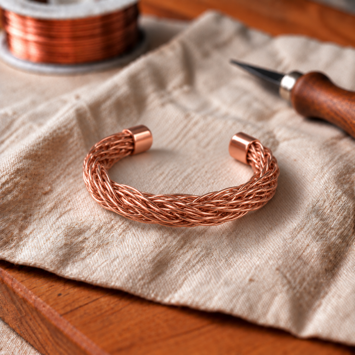 Bracelet en cuivre Lac