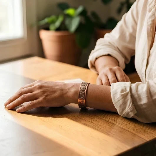 Bracelet en cuivre Natif