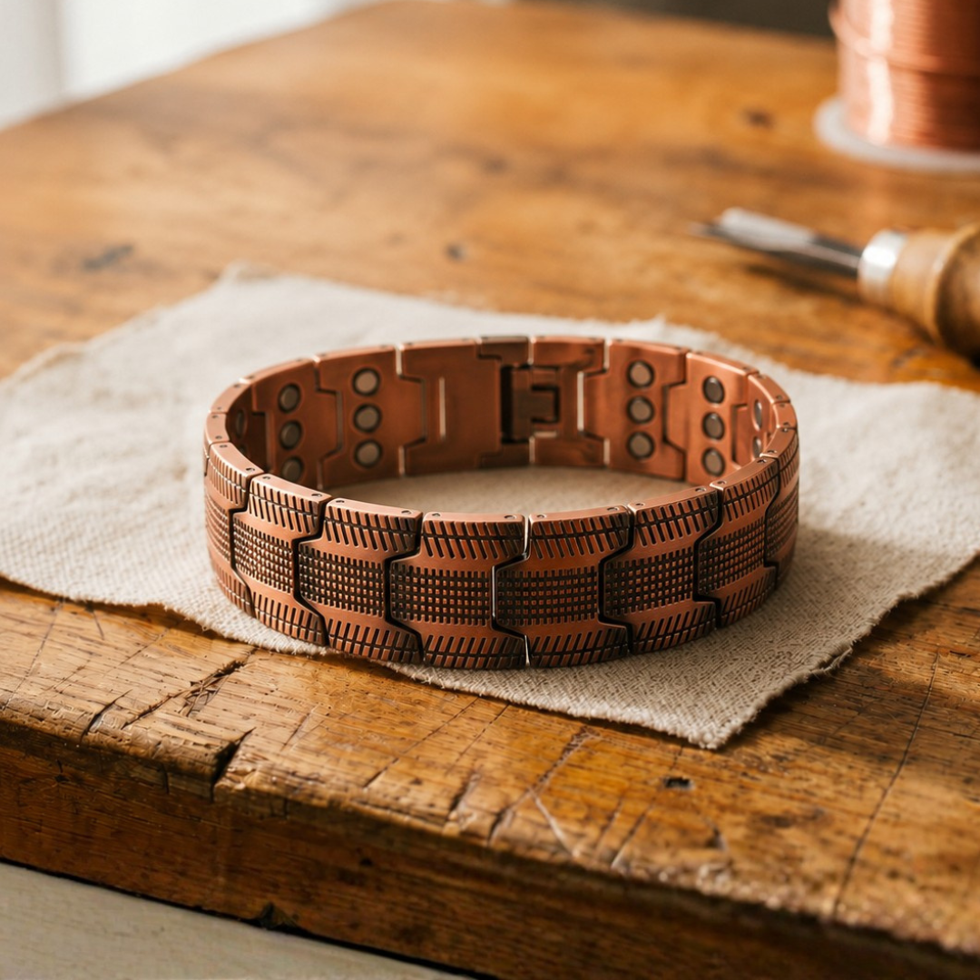 Bracelet en cuivre Roc