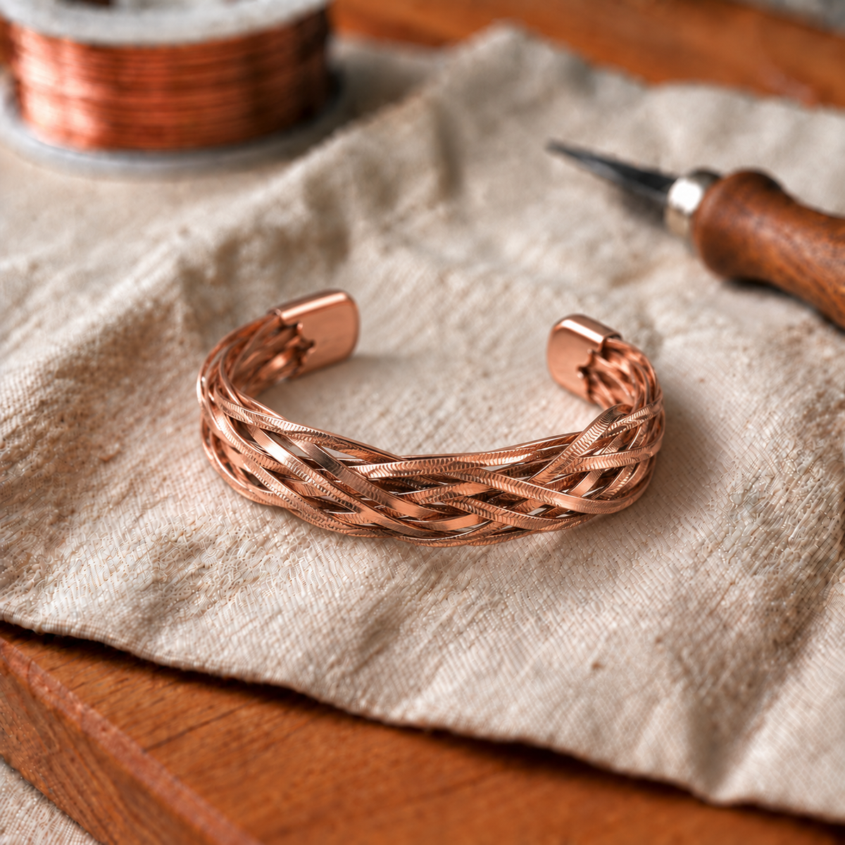 Bracelet en cuivre Sorbier