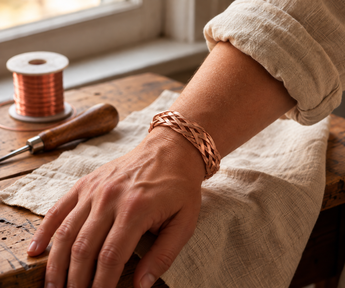 Bracelet en cuivre Sorbier