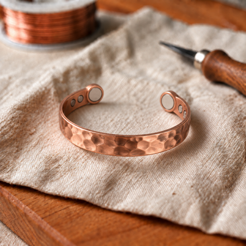 Bracelet en cuivre Ortie