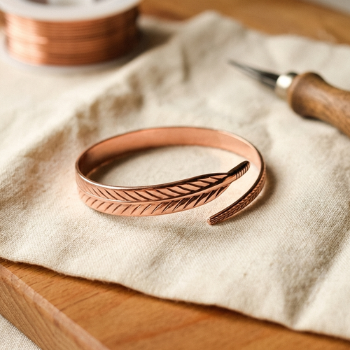 Bracelet en cuivre Racine