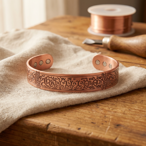 Bracelet en cuivre Dérive