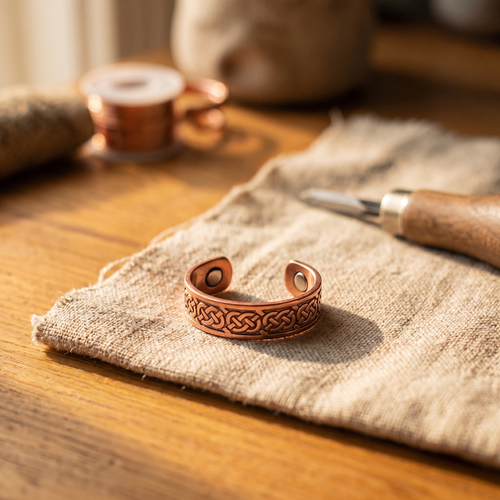 Bague en cuivre Marais