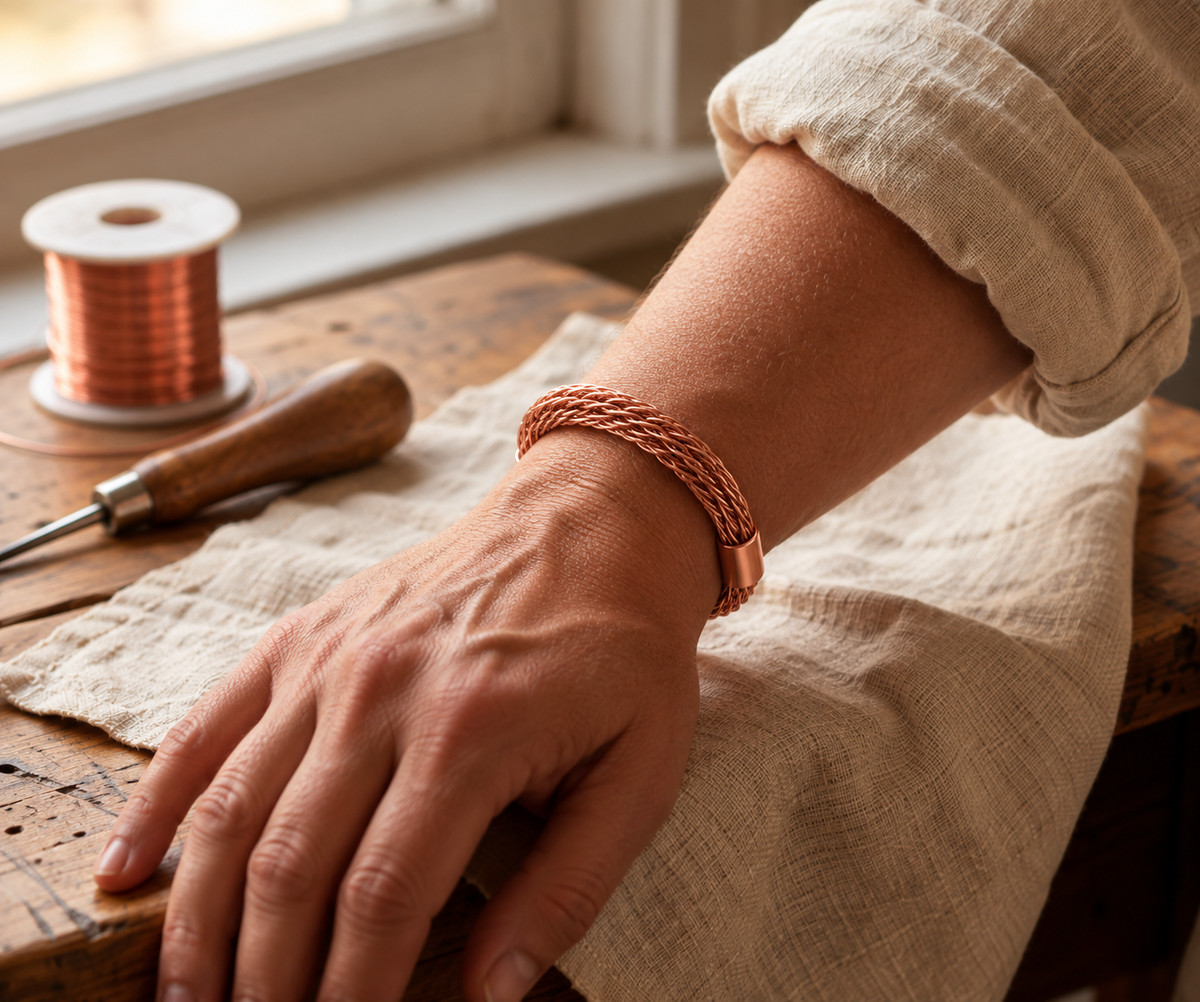 Bracelet en cuivre Lac
