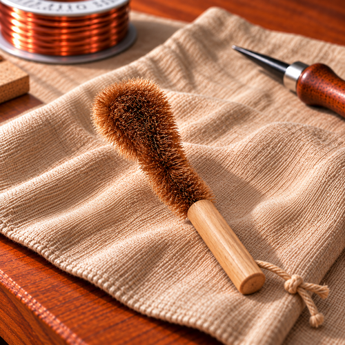 Brosse d'entretien pour cuivre
